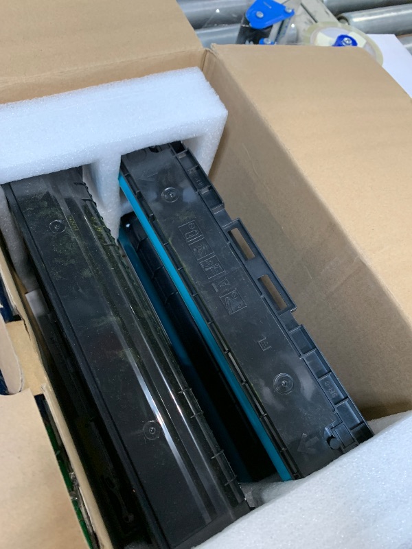 Photo 1 of (With Chip) Compatible 215A Toner Cartridges 4 Pack Replacement for HP 215A 215X Cartridges W2310A W2311A W2312A W2313A Use with Color Pro MFP M183fw M182nw M182n M155a M155nw Printer (BK/C/M/Y)