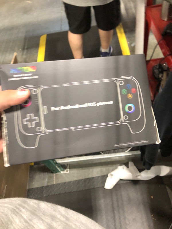 Photo 1 of ?Anti-Drift & Fast-Connect?Wireless Game Controller for iPhone/Android | Hall Joysticks Bluetooth Phone Controller, For Cloud Gaming, Genshin Impact, PUBG, Roblox, Call of Duty Mobile Gamers,White