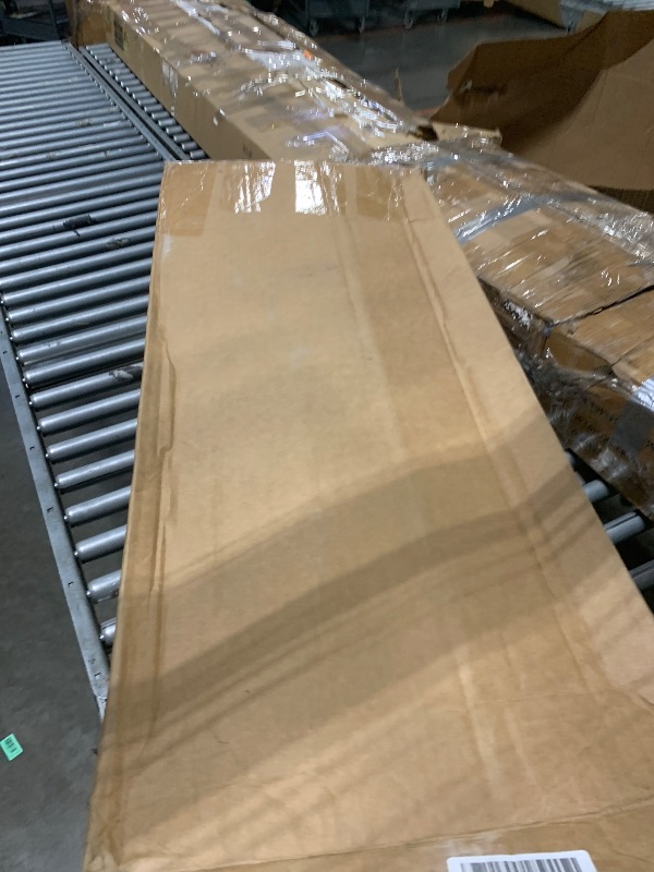 Photo 1 of ****MISSING ROCK S***Alpine Corporation 48" Tall Indoor Modern Wall Mounted Zen Mirror Waterfall Floor Fountain with Stones and LED Lights Decor for Office, Living Room, Entryway, Bronze
