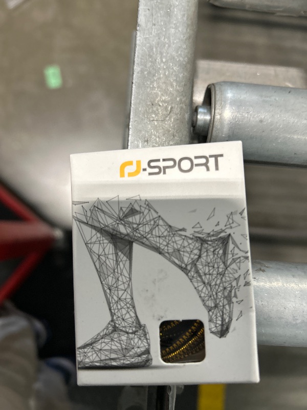 Photo 1 of *** MISSING PARTS *** RJ-Sport Tieless Elastic Shoe Laces - No Tie Shoelaces for Kids and Adult with Strong Lock and Speed Shoestrings (Number 032 - Black Gold)