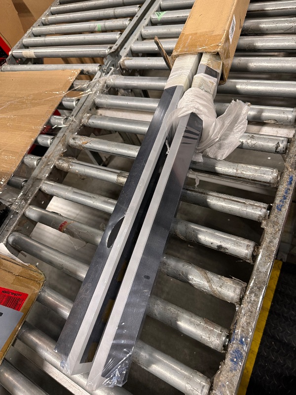 Photo 1 of ***MISSING HARDWARE***SLARY 2PCS 47" RGBW LED Long Wall Light Outdoor, Black Led Wall Sconces, IP66 Waterproof Lighting, Exterior Light Fixtures Wall Mount, Suitable for Courtyard/Exterior Wall/Patio