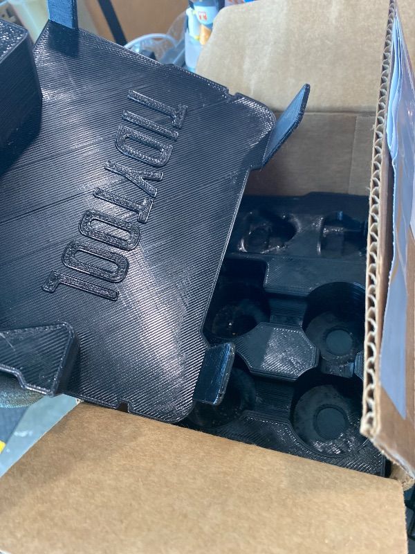 Photo 1 of *MINOR DAMAGE - USED*
Tidy Tool Insert for Milwaukee M12 Installation Drill 2505-20 – Fits Packout Compact Organizer 48-22-8435 – All 4 Attachments & Battery Storage Liner Only