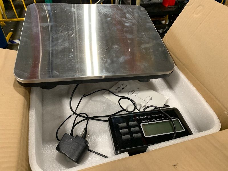 Photo 1 of ***NOT FUNCTIONAL, SELLING FOR PARTS AS IS, FINAL SALE***MejorChoy 660lbs Postal Scale LCD Digital Scale Floor Platform Scale 300kg Capacity for Shipping Weighing***NOT FUNCTIONAL, SELLING FOR PARTS AS IS, FINAL SALE***