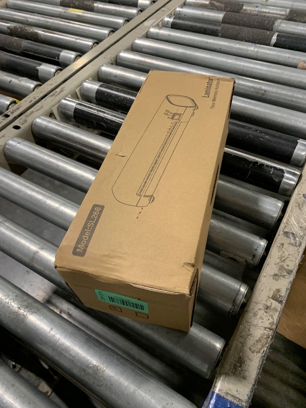 Photo 1 of *UNTESTED*
9 Inch Portable Laminator Machine with Anti-Jam Tech, All-in-One A4 Thermal Laminator w/Trimmer & Corner Rounder for Home, Office, School, Business, 40 Sheets Included?White?