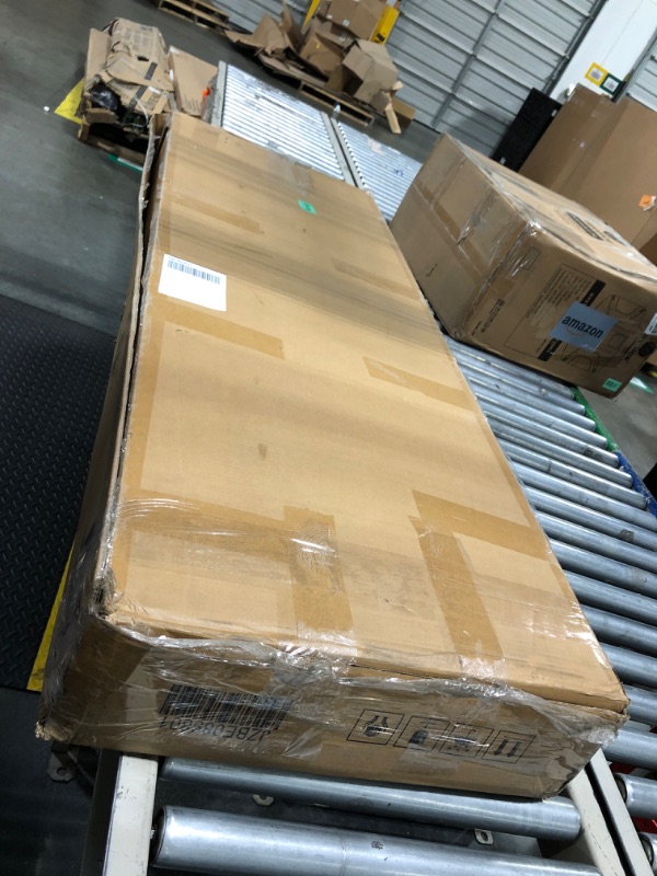 Photo 1 of ****FACTORY SEALED****
Lullabyre Queen Size Bed Frame, Upholstered Bed Frame with Diamond Tufted Headboard, Modern Silverside Wingback, No Box Spring Needed, Easy Assembly, Pink