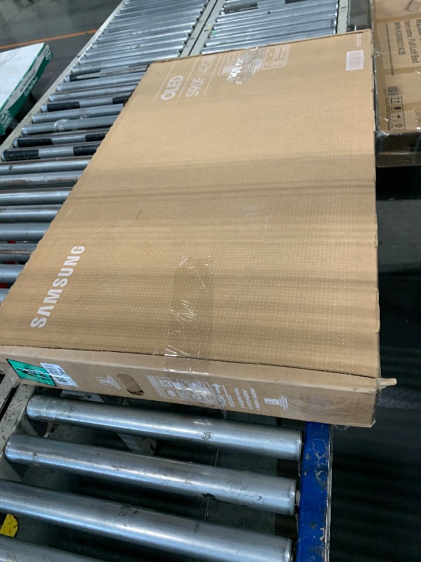 Photo 1 of ***EMITS SOUND BUT THE SCREEN DOES NOT TURN ON*** SAMSUNG 42-Inch Class OLED S90F 4K Smart TV (2025 Model) NQ4 AI Gen3 Processor, 4K AI Upscaling Pro, OLED HDR +, Motion Xcelerator 144Hz, Samsung Vision AI, Alexa Built-in