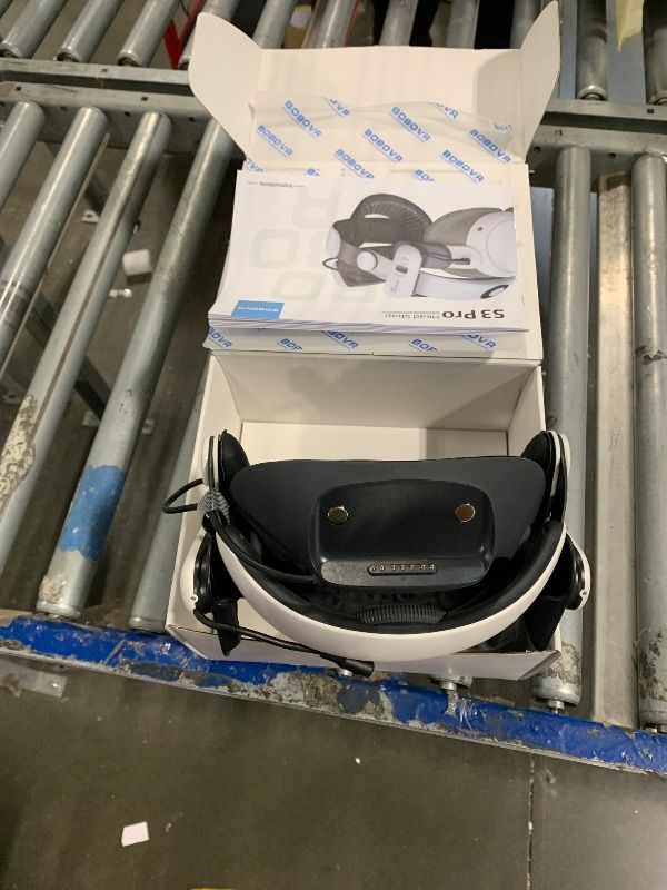 Photo 1 of ***FACTORY SEALED*** BOBOVR S3 Pro Battery Strap Accessories,Head Air Cooling System and 10000mah Hot-swappable Battery Pack,Compatible with Meta Quest 3/Quest 3S