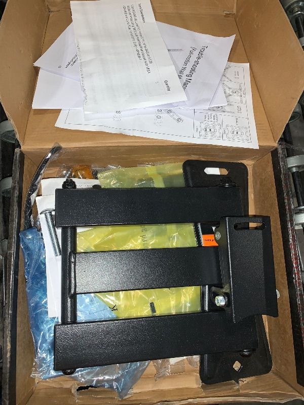 Photo 1 of ***MISSING PARTS, SELLING FOR PARTS, FINAL SALE***USX MOUNT UL Listed Full Motion TV Mount, Swivel Articulating Tilt TV Wall Mount for 26-65 Inch LED, 4K, Wall Mount Bracket with VESA 400x400mm Up to 77lbs, Perfect Center Design -XMM006-1***MISSING PARTS,