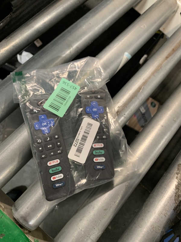 Photo 1 of (Pack of 2) Replacement for Roku-TV-Remote-Control, for TCL Roku/Onn Roku/Hisense Roku/Sharp Roku/Philips Roku Series Smart TVs (Not for Roku Stick, Box, Premiere and Players)