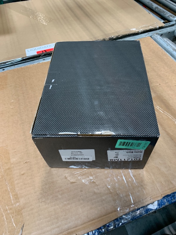 Photo 1 of ***MISSING VALE*** Replacement 9-Setting Shower Faucet Tub Trim Kit for Delta 13/14 Series, with 5.5" Multi-Function High-Pressure Shower Head, Matte Black (Valve Not Included)