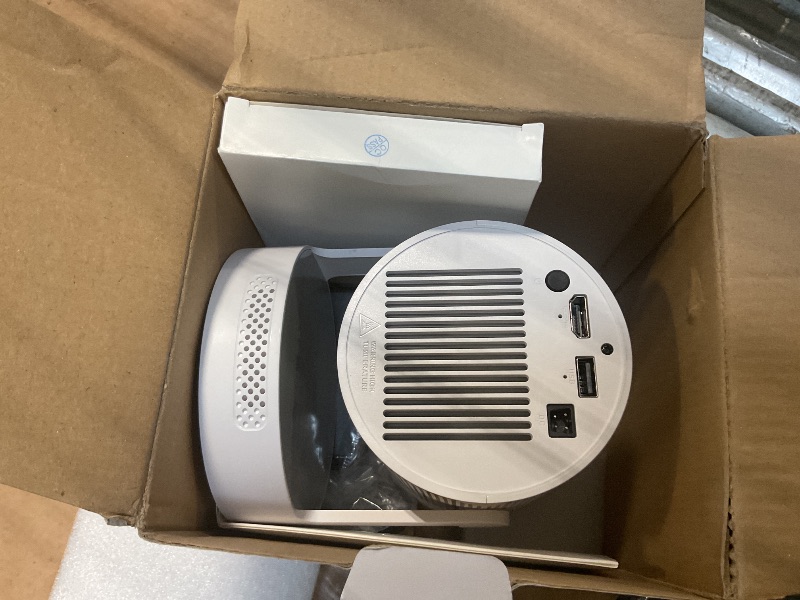 Photo 1 of ?Electric Focus?Magcubic Mini Projector 4K Support, Portable Projector with WiFi 6 and Bluetooth 5.4, Smart Proyector, 5W Soundbase Speaker, 180°Rotation for Home Theater