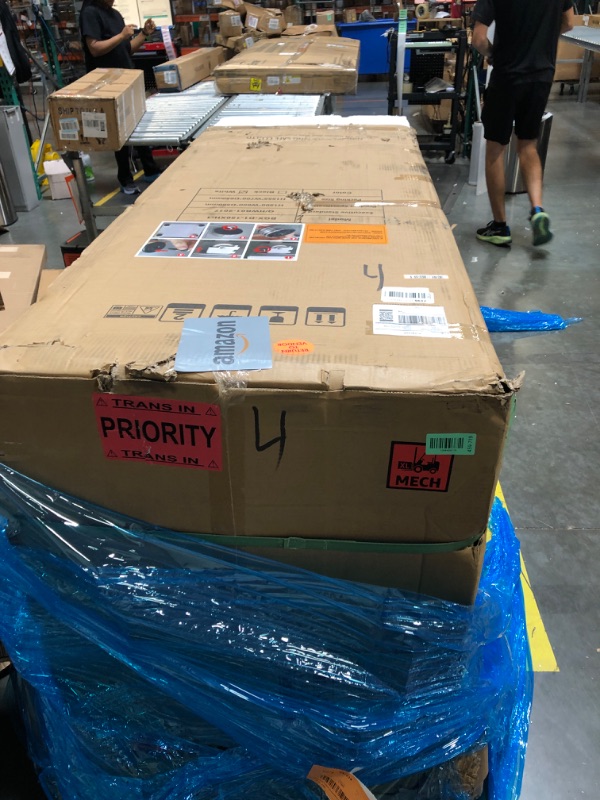 Photo 1 of **MAJOR DAMAGE**
Extra Large Safe - TIGERKING 17.6 Cubic Feet Big Safes Box with Double Safety Key Lock & Separate Lock Box. Heavy Duty Large Home Safe wth 3 Removable Shelves, Perfect for Home, Hotel, Office, Garage