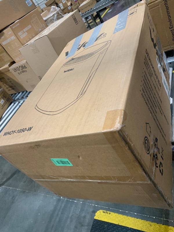 Photo 1 of **FILTER NEEDS TO BE REPLACE** WHOY 120 Pints Dehumidifier for Basement up to 6,000 Sq. Ft, Smart App Control & Intelligent Humidistat, Large Capacity with Drain Hose, Ultra Quiet & Energy Efficient for Whole Home, Garage