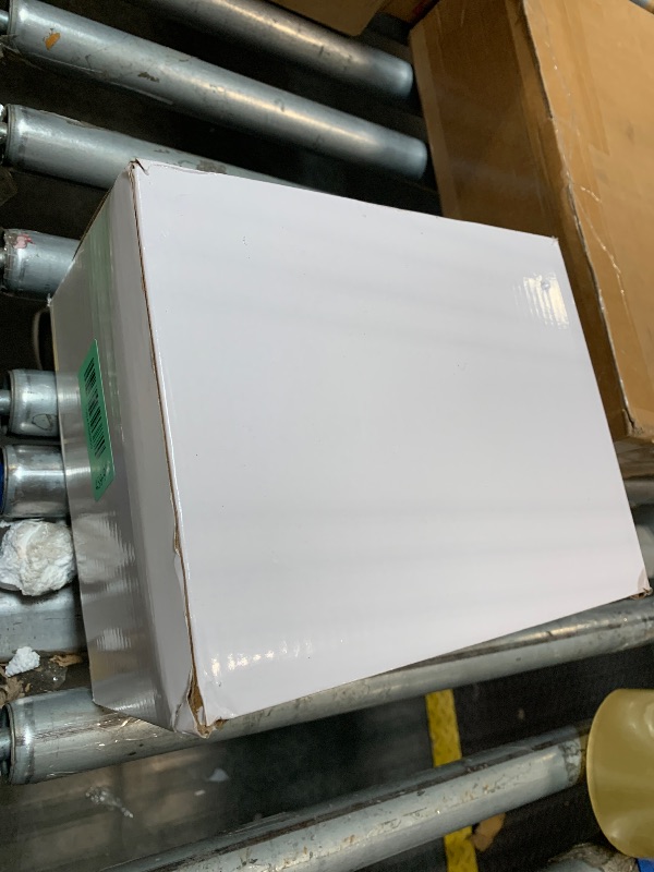 Photo 1 of ***Dented***LuxCollections Stainless Steel Straw Dispenser - Holds Up To 200 Straws - Metal Drinking Straw Holder With Lid - For Commercial Shop Counter or Home Kitchen - Includes 20 Bamboo Straws