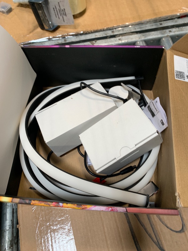 Photo 1 of ***Cord Missing - Unable to test***Philips Hue 75" Smart Light Strip - White and Color Ambiance LED Color-Changing TV Backlight - Sync with Television, Music, Gaming - Requires Bridge and Sync Box