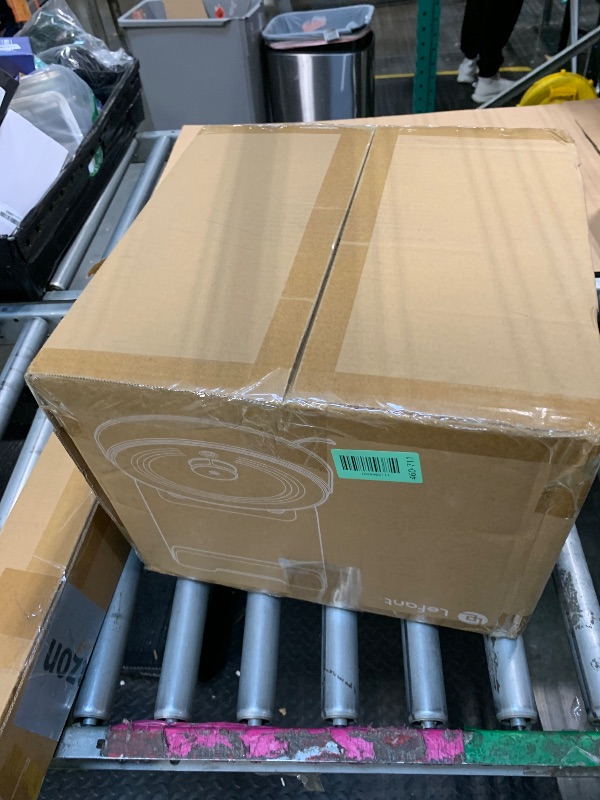 Photo 1 of ** Sold as is no refund/return** see comments !
Lefant LiDAR Robot Vacuum and Mop,75-Day Self-Emptying,6000Pa Powerful Suction,Customized Cleaning,Home Mapping, 140 Min Runtime, Roller Brush for Carpet,2.4G/5G WiFi/Alexa/APP/iWatch,M2 Plus