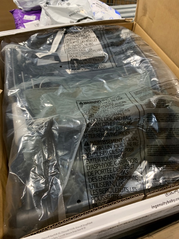 Photo 1 of ***MISSING WHEELS, SELLING FOR PARTS, FINAL SALE***Ingenuity Ingenuity 3Dquickclose CS+ Compact Fold Stroller – Lightweight Stroller with Oversized Canopy, Extra-Large Storage and Compact Fold, Black***MISSING WHEELS, SELLING FOR PARTS, FINAL SALE***