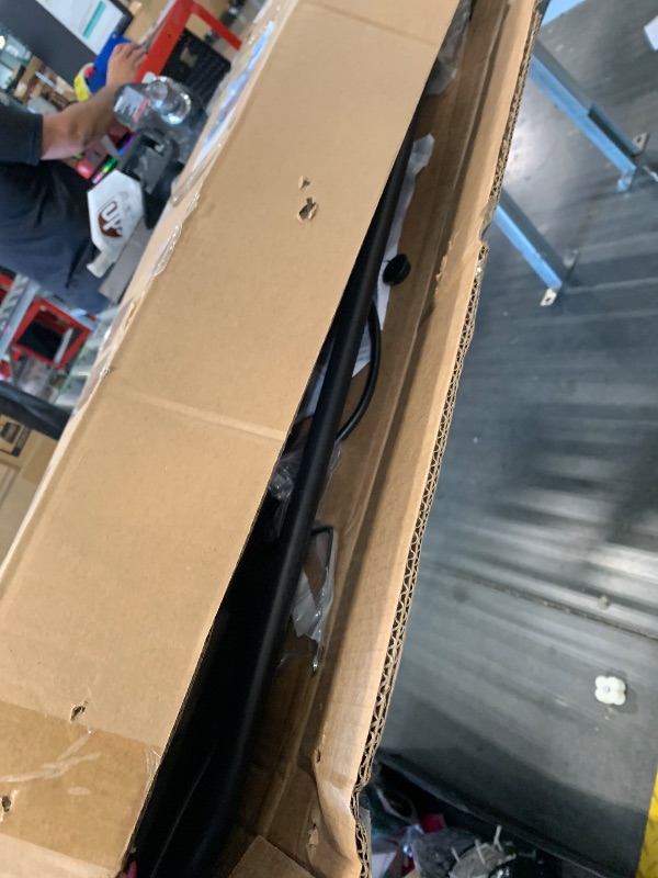 Photo 1 of **MAJOR DAMAGE**
Walking Mat, Treadmill with Removable Handle,2.5HP Portable Treadmills for Home and Office, 270lbs Capacity Under Desk Treadmill with APP &Remote Control, LED Display, Moon