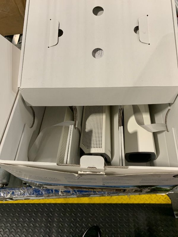 Photo 1 of **DAMAGED**
Linksys Velop Mesh Home WiFi System, 6,000 Sq. ft Coverage, 60+ Devices, Speeds up to (AC2200) 2.2Gbps - WHW0303