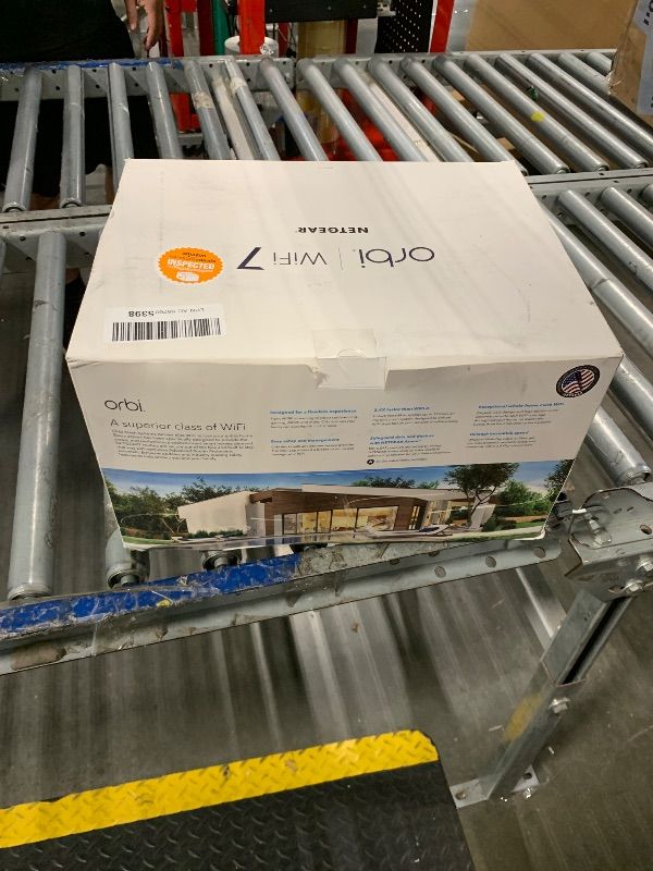 Photo 1 of **DAMAGED**
Linksys Velop Mesh Home WiFi System, 6,000 Sq. ft Coverage, 60+ Devices, Speeds up to (AC2200) 2.2Gbps - WHW0303