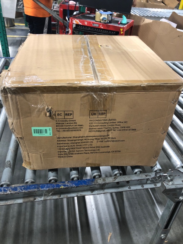 Photo 1 of (4/3/2026 ***FINAL SALE/NO RETURN, SOLD AS PARTS***) 
VEVOR Mechanic Stool Dual Storage Trays Rolling Stool and Garage Stool with Adjustable Height 23.6–29.5 in,Soft Waterproof Cushion 360° Swivel Casters 330 LBS Capacity Heavy Duty