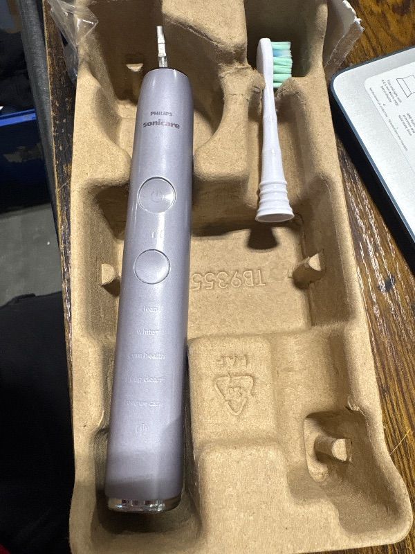 Photo 1 of *** DAMAGE TO THE BOX *** Philips Sonicare 4100 Series Electric Toothbrush - Sonic Toothbrush with Advanced Sonic Technology, Pressure Sensor, Two Intensity Settings, Smartimer & Quadpacer, White, Model HX3681/23
