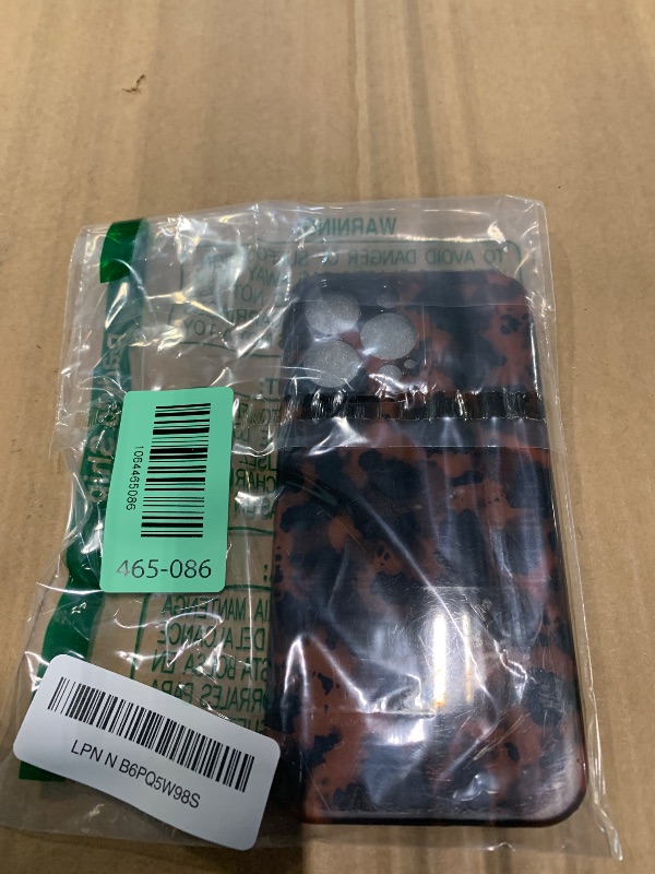 Photo 1 of *** DIFFERENT MODEL *** CHEDEMK Compatible with iPhone 17 Pro Case for Women, Fashion Fall Tortoise Shell Phone Case, Classic Soft TPU Protective Shockproof Cover Compatible with iPhone 17 Pro 6.3'', Color1