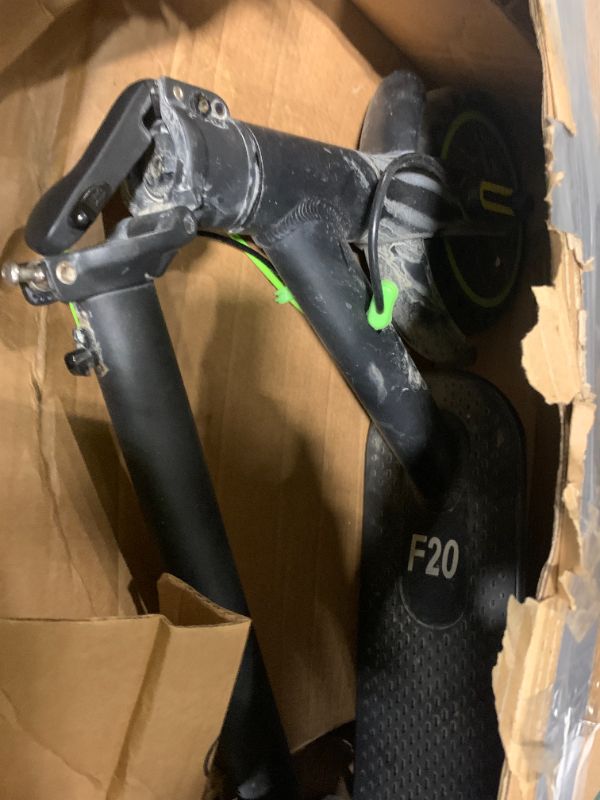 Photo 1 of ***FINAL SALE/NO RETURN, SOLD AS PARTS***

Electric Scooter for Adults, Folding E Scooter with 350W/500W Motor 19Mph Top Speed 18 Miles Long Range, 8.5" Solid Tires Portable Commuting Motorized Kick Scooters Double Braking System - Green