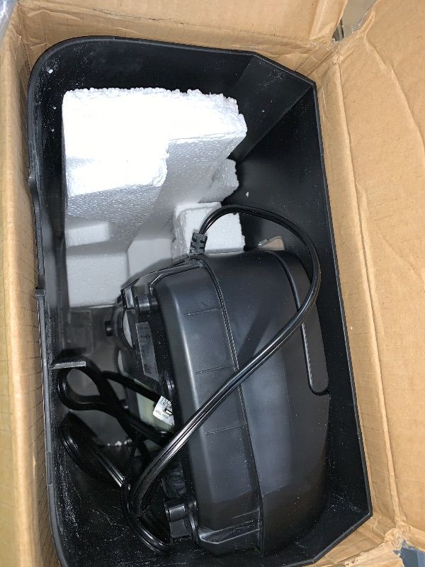 Photo 1 of ***NOT FUNCTIONAL, SELLING FOR PARTS, FINAL SALE***Bonsaii 6-Sheet Micro-Cut Paper Shredder, P-4 High-Security for Home & Small Office Use, Shreds Credit Cards/Staples/Clips, 3.4 Gallons Transparent Window Wastebasket, Black (C234-A)***NOT FUNCTIONAL, SEL