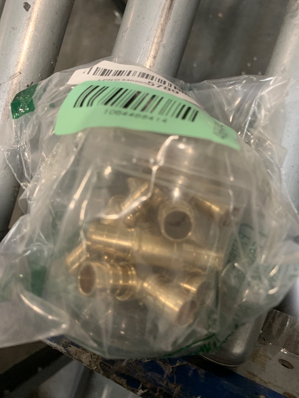 Photo 1 of (Znkiok®8 Pack) 1/2 Inch Pex Tee Fittings, For 1/2''Pex b Pipe,No Lead Brass,NSF,cUPC Certified.