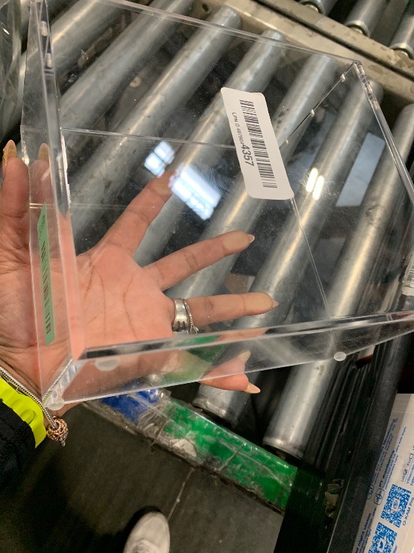Photo 1 of ***MISSING TOP*** KISBOX ETB Protector Case, 5mm ETB Acrylic Display Case, Clear Ultra Acrylic Boxes for Display Compatible with Elite Trainer Box, Dustproof and Waterproof Display Box