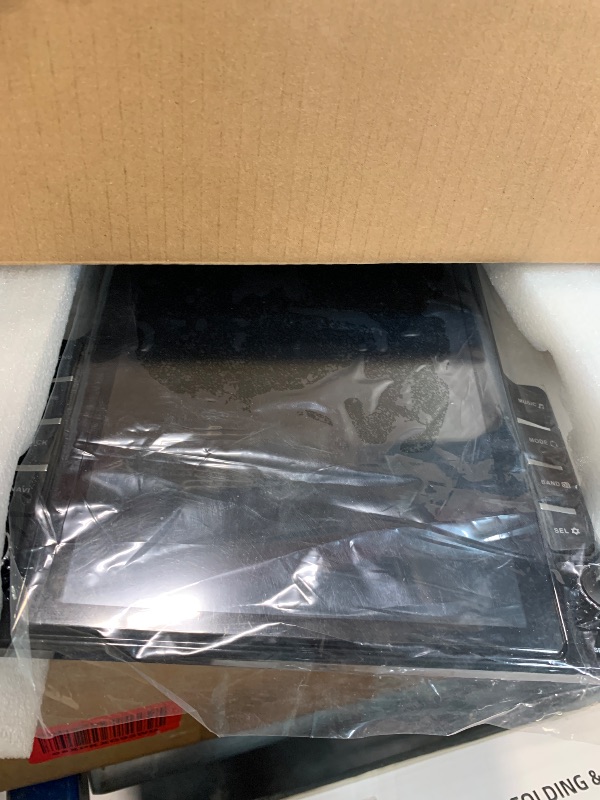 Photo 1 of [2G+64G] Android 13 Double Din Vertical Car Stereo with Wireless/Wired Carplay & Android Auto, 9.7 inch Touch Screen Head Unit Radio, Hi-Fi/Bluetooth/SWC/GPS Navigation+ AHD Backup Camera