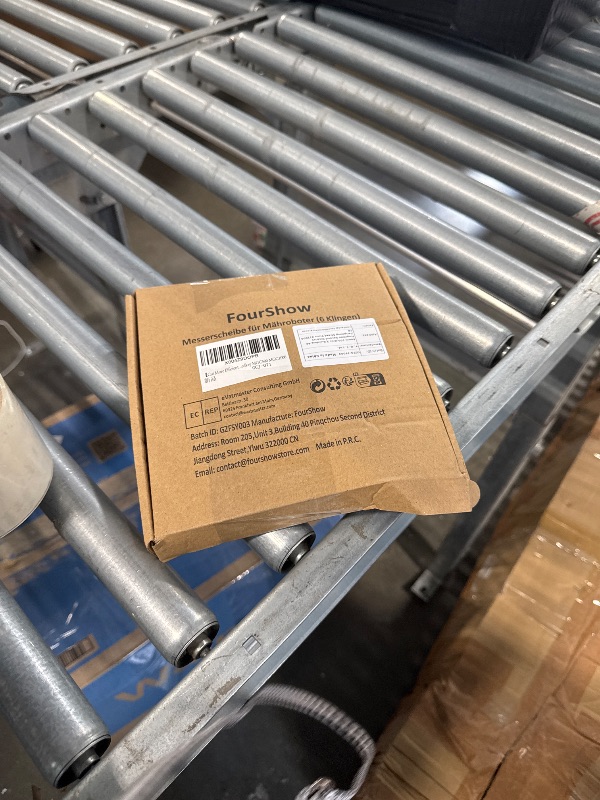 Photo 1 of ?Cut More Efficiently? Blade Disc + 6 Pcs Replacement Blades Compatible with ANTHBOT Pion 900 1000 / Genie 600 1000 3000, Redkey MGC500 MGC1000, Robotic Lawn Mower