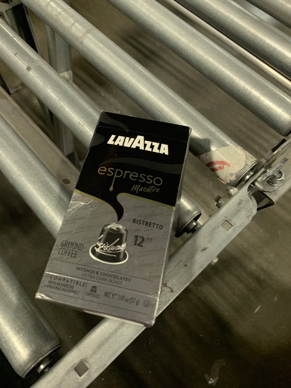 Photo 1 of ***FINAL SALE, ONLY 1 BOX OF 12***Lavazza Espresso Maestro Ristretto Aluminum Capsules Compatible with Nespresso* Original Machines, Dark Espresso Roast, Arabica and Robusta Blend (60 Capsules)***FINAL SALE, ONLY 1 BOX OF 12*** EXP 06-30-26