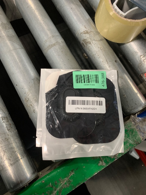 Photo 1 of [2-Pack] Case for Galaxy SmartTag2 Fabric Holder | Secure & Discreet, Full Protection Galaxy Smart Tag 2 Holder with 3M Adhesive Sticker for Luggage,Camera Bags, Backpacks & Purses etc.(Black&Black)