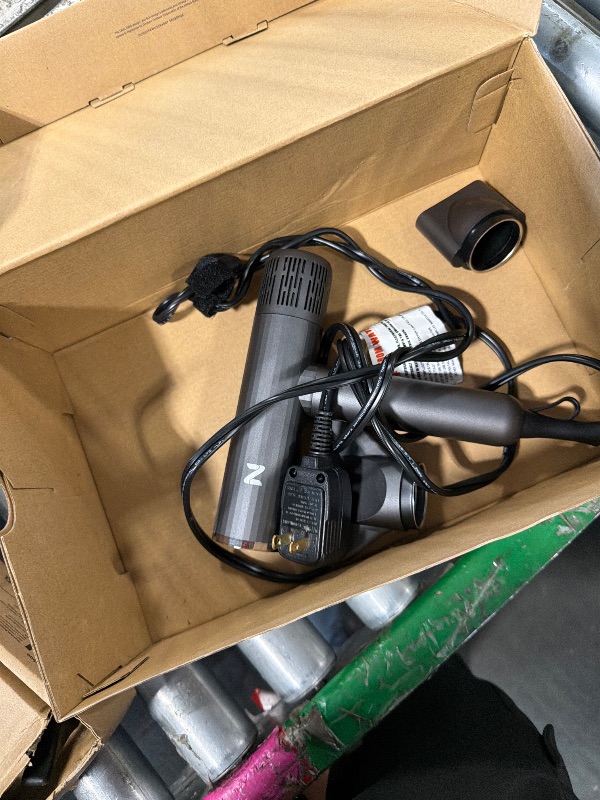 Photo 1 of **MISSING PARTS**
Natrial Ionic Professional Hair Dryer with Diffuser for Curly Hair,1600W&110000RPM High Speed Blow Dryer for Women,Fast Drying,Lock Function,Low Noise,Lightweight for Home Travel Salon,Gray