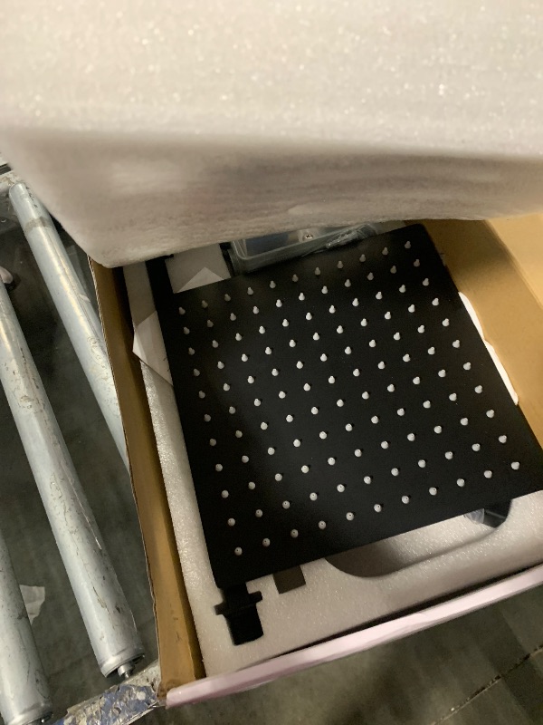 Photo 1 of *MISSING PARTS*
Matte Black Shower System YCAIKOI Wall Mount Shower Faucet Set for Bathroom 10 Inch High Pressure Luxury Shower Head with Handheld, Rough-in Valve Body and Trim Included