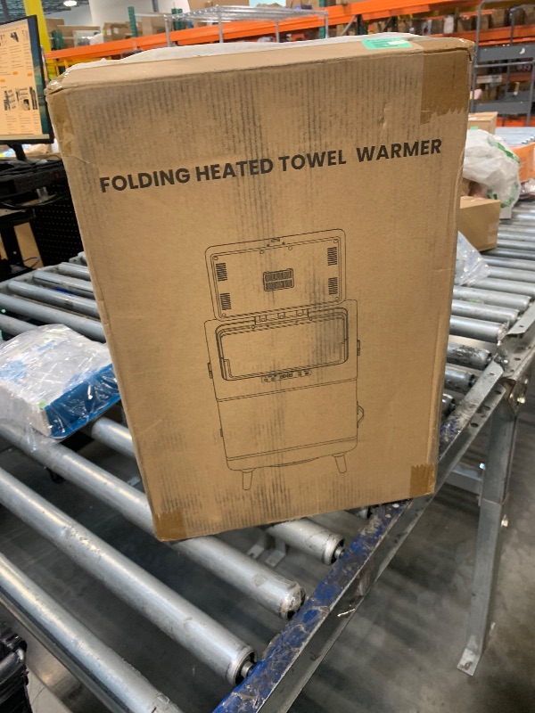 Photo 1 of ** SOLD AS IS, NO REFUND/RETURN** SEE COMMENTS!
Towel Warmer, 35L Folding Hot Towel Warmer for Bathroom, Heating & Drying Modes, Timer Function, LED Display, Built-in Hooks, Fits Up to Two 70"X80" Oversized Towels, Large Blankets, Bathrobes