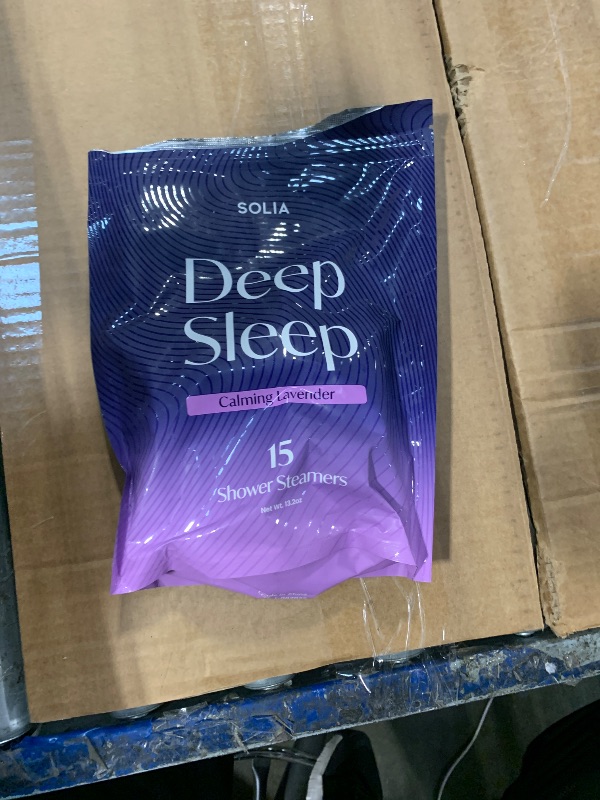 Photo 1 of *MISSING PARTS-see clerk notes*
Solia Lavender Shower Steamers Aromatherapy 15-Pack - Patent-Pending Calm Shower Steamers Lavender Bombs, Relaxing Steam Tablets, Selfcare Gifts for Women, Relaxing Bath Gifts