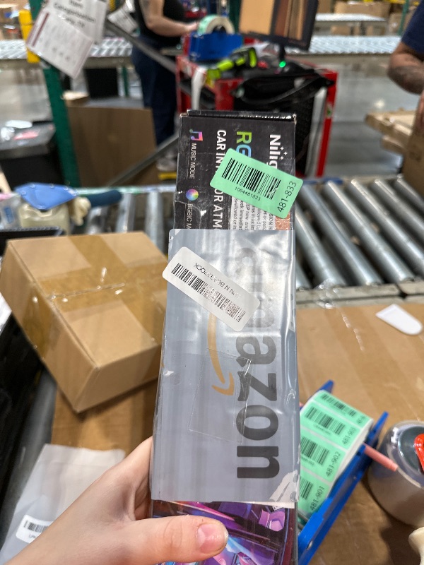 Photo 1 of ****sold for part final sale***Nilight 72 LED USB Interior Strip Lights Dream Color RGB-IC 12V DC with App RF Remote Control Multicolor Footwell Under Dash Chasing Inside Light Kits 2 Lines Music Sync Mode for Cars Truck ATV UTV
