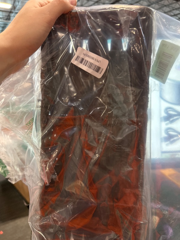 Photo 1 of [Larger Compartments] Toilet Tank Topper Paper Basket - Multiuse Hand Woven Plastic Wicker Basket with Divider for Organizing, Rustic Farmhouse Bathroom Decor, Countertop Organizer Storage, Brown