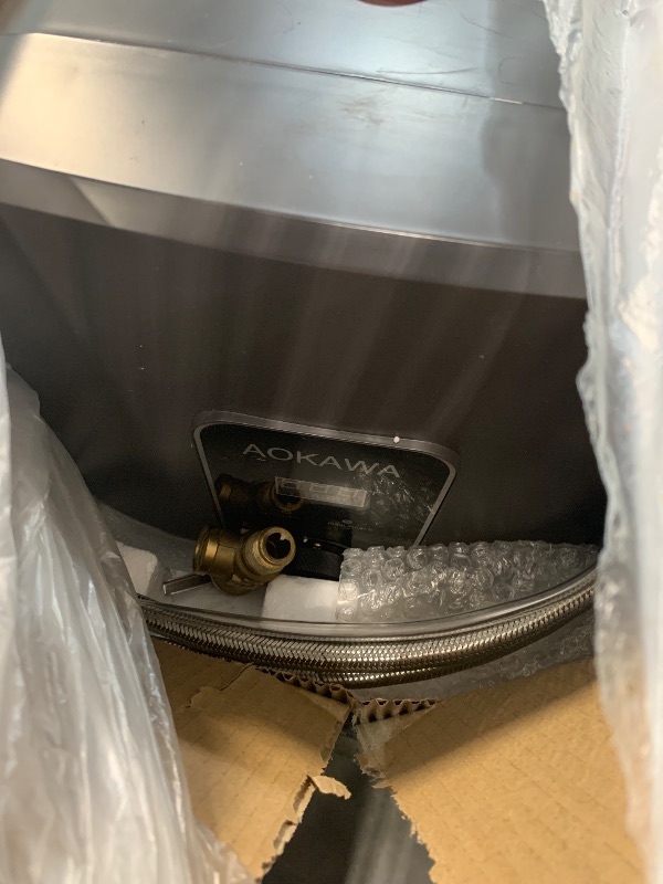 View 4 of *MISSING PARTS*
Aokawa Electric Mini Tank Water Heater 2.5 Gallon Under Sink Instant Hot Water Point of Use for RV Kitchen Bathroom Camper with Safety Vavle 1/2" NPT Wall or Floor Mounted