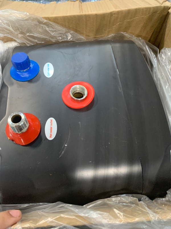 View 3 of *MISSING PARTS*
Aokawa Electric Mini Tank Water Heater 2.5 Gallon Under Sink Instant Hot Water Point of Use for RV Kitchen Bathroom Camper with Safety Vavle 1/2" NPT Wall or Floor Mounted