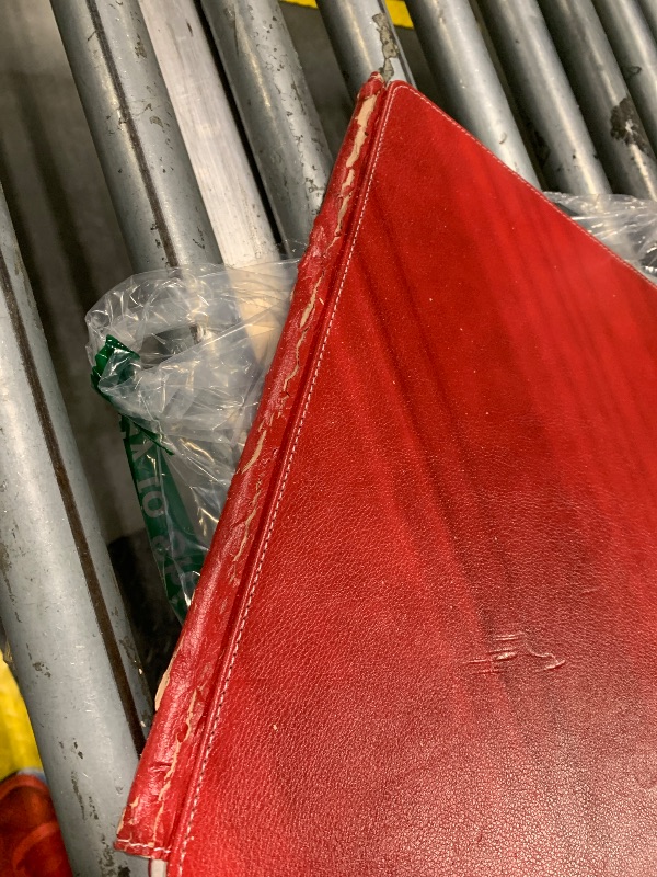 Photo 1 of *** EDGES WORN OUT *** FAUX LEATHER FOLDER 