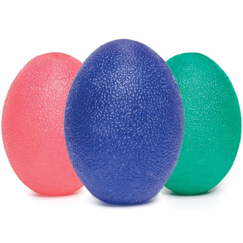 Photo 1 of ** $80 RETAIL PRICE **  
DMI 3-Piece Stress Ball Set for Adult, Use to Relieve Stress & Anxiety, Improve Finger & Grip Strength, Pink, Green & Blue Colors 80 CT CASE
