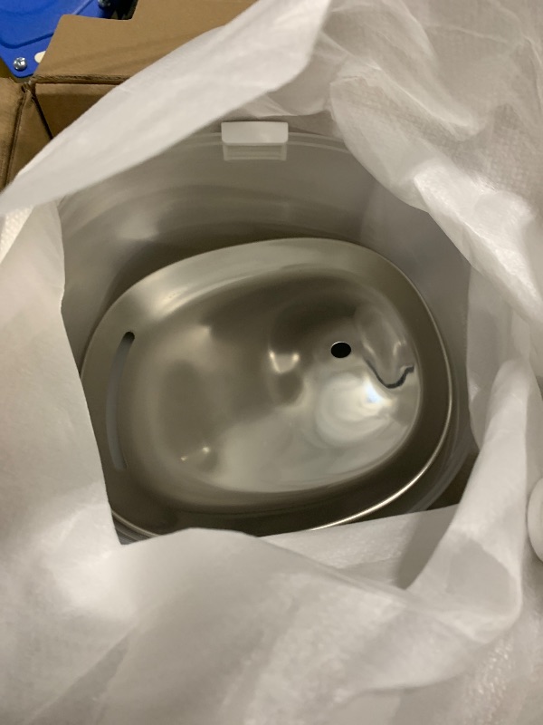 Photo 1 of **MISSED PARTS**
Cheerble Pumpless Cat Water Elfin Fountain, Wireless Pet Fountain Battery Operated, 2L/67oz E1+ Automatic Water Dispenser Cats & Dogs MagDrive™ Technology Stainless Steel Tray, No Cleaning Hassle