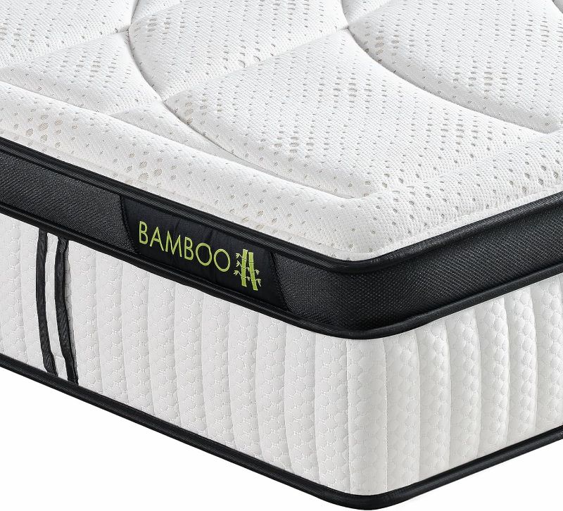 Photo 1 of 
                                                                  **SIMILAR****
Suiforlun King Mattress, 14 Inch Hybrid Gel Memory Foam and Pocket Coils Innerspring, Euro Top Luxury King Bed Mattress with 7 Premium Layers, Pressure Relief, CertiPUR-US Ce