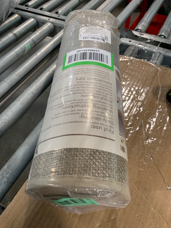 Photo 1 of ** UNCLEAN*** YDKGL Long Kitchen Runner Rugs Non Slip Washable, Linen-Like 0.3" Thick Cushioned Absorbent Kitchen Mats for Floor, Mild Anti-Fatigue Sink Floor Mat Laundry Standing Mat, Easy Clean, Brown 17"x71"