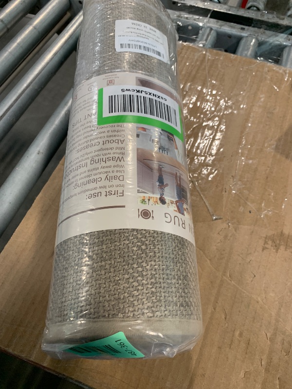 Photo 1 of ** UNCLEAN***YDKGL Long Kitchen Runner Rugs Non Slip Washable, Linen-Like 0.3" Thick Cushioned Absorbent Kitchen Mats for Floor, Mild Anti-Fatigue Sink Floor Mat Laundry Standing Mat, Easy Clean, Brown 17"x71"