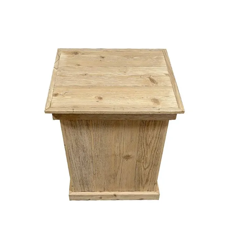 Photo 1 of ***SIMILAR**
WOOD TRASH BIN